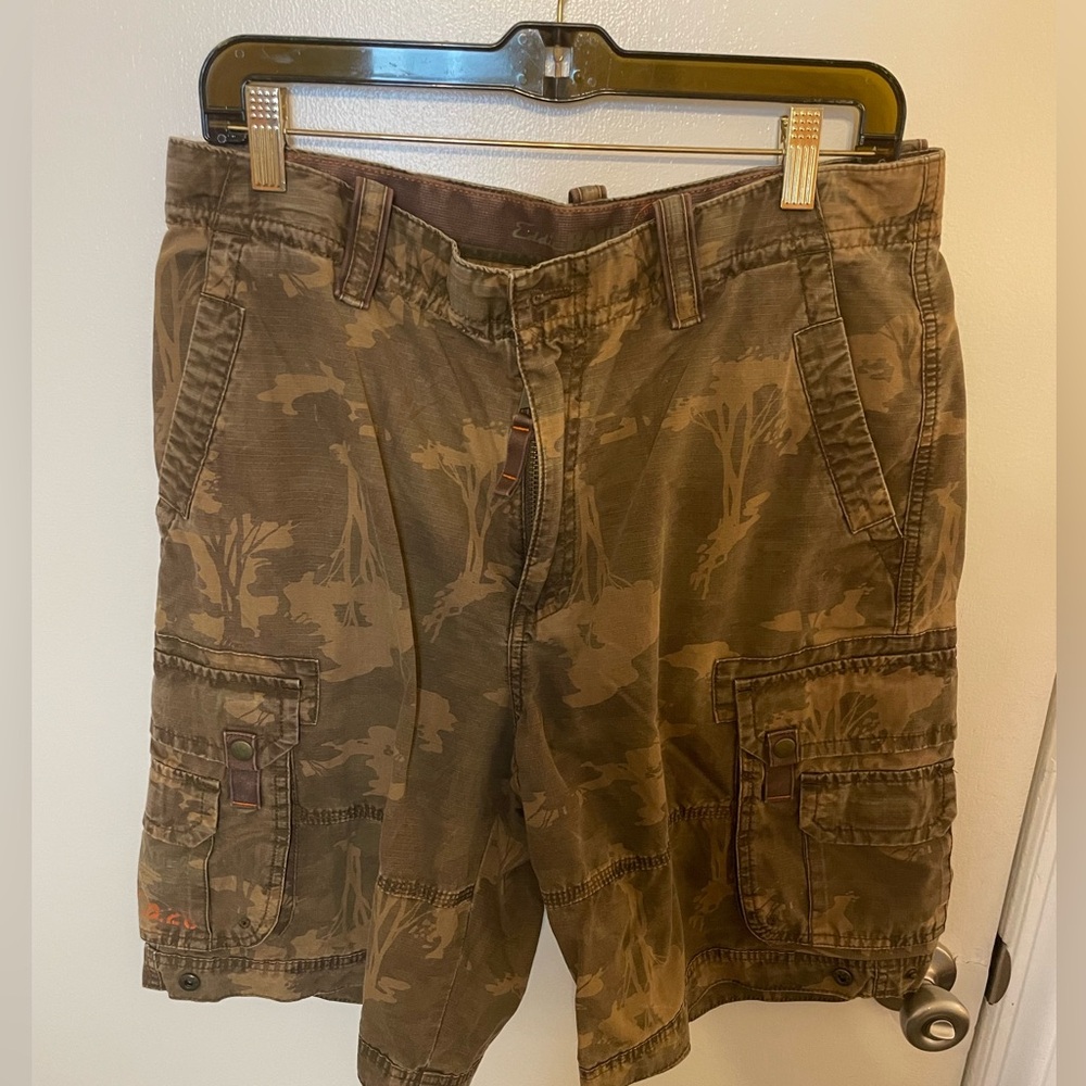 Eddie Bauer Camouflage Cargo Shorts